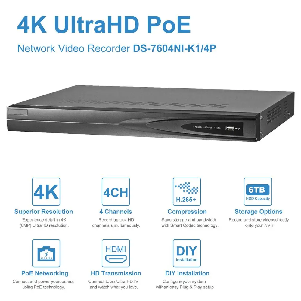 Новинка 2019 NVR наборы 4CH комплект видеонаблюдения 5 0 MP металлическая IP камера для