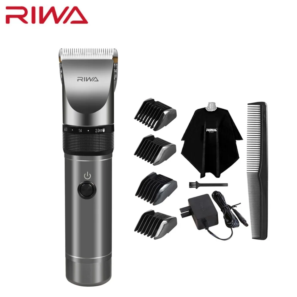 Машинка для стрижки волос Riwa X9 Профессиональная Алюминиевая машинка с литиевым