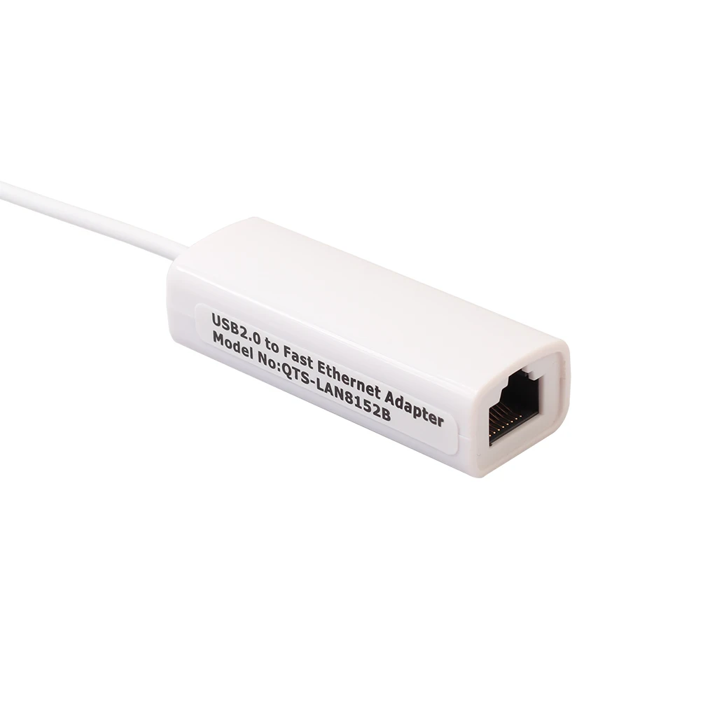 Сетевая карта адаптер SOONHUA Mini USB 2 0 к RJ45 LAN Ethernet чип 8152 сетевые карты для ноутбука