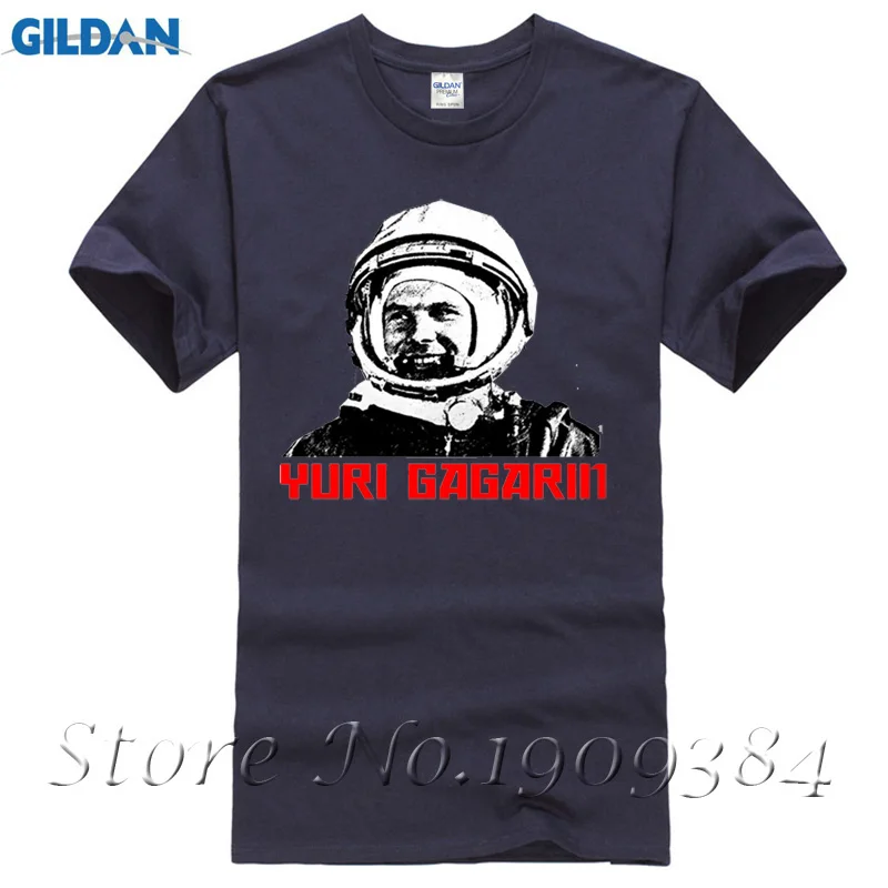 Юрий Гагарин русский Новая мода человек футболка хлопок O Средства ухода за кожей