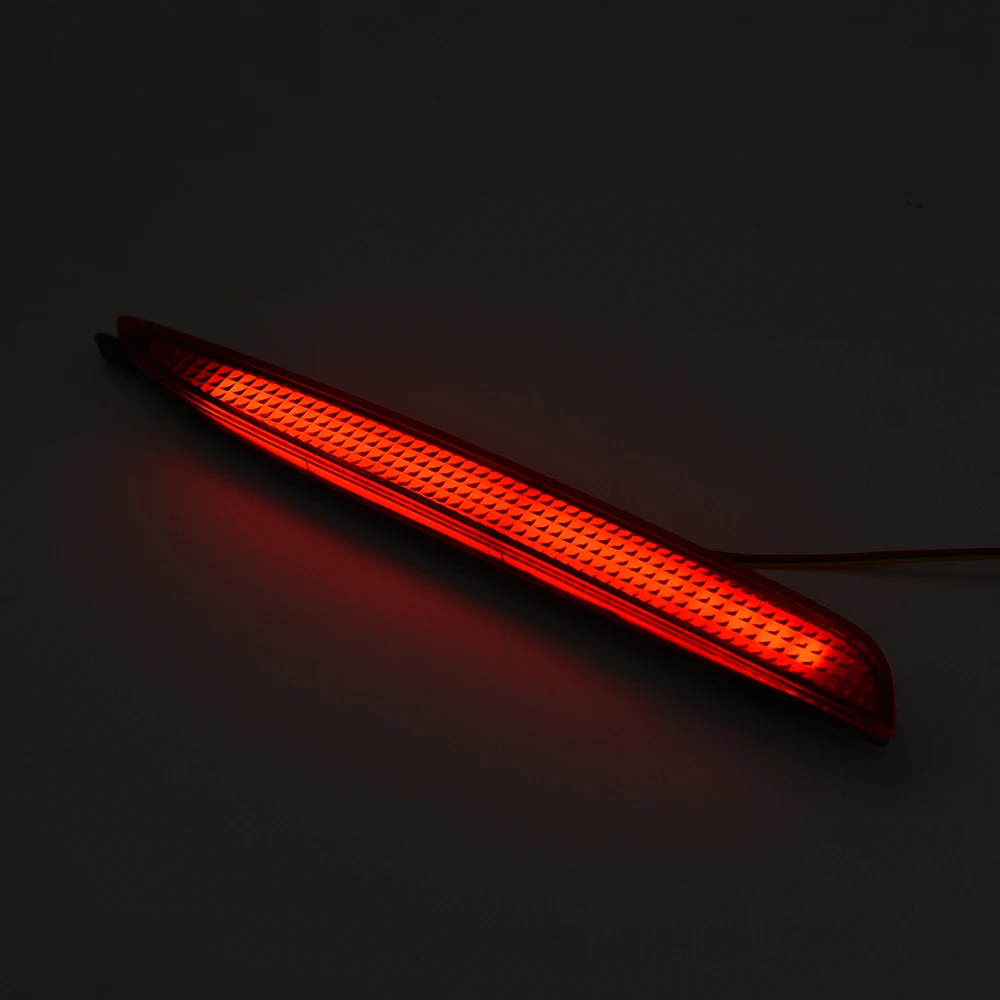 

Car Styling 12V Car Rear Bumper Red LED Fog Brake Light Lamp Warning Lights for Mazda 2011 2014 2015 Series