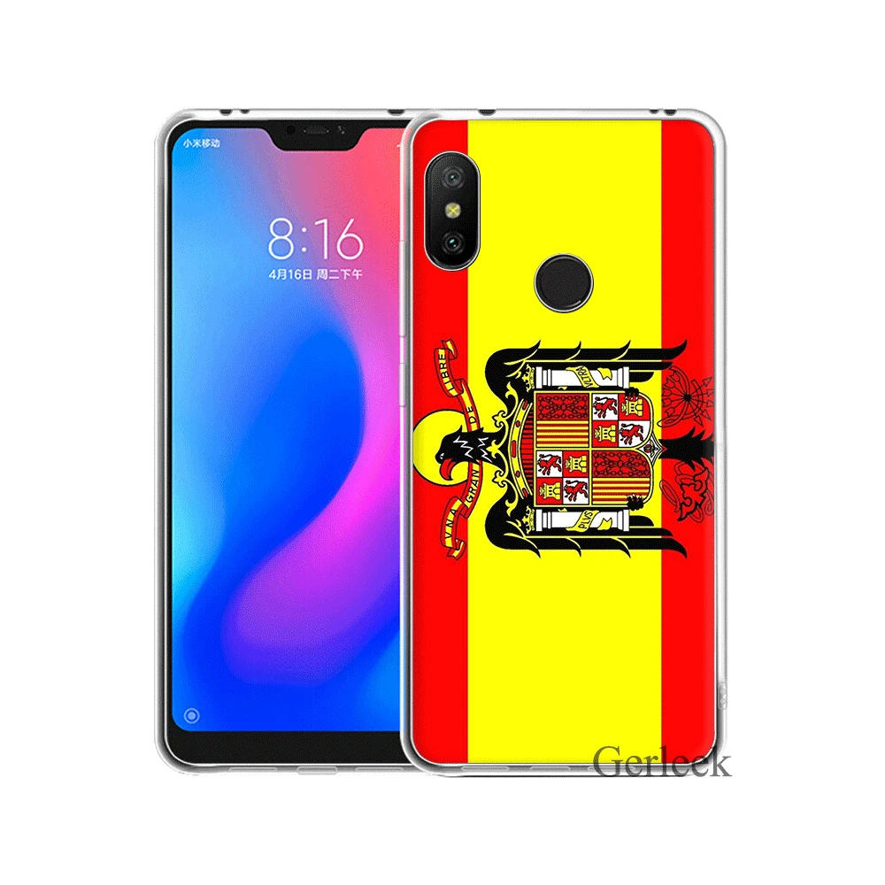 Desxz испанский чехол с флагом для Xiaomi Redmi Note 6 7 3 Pro 4 4X 5 5A | Мобильные телефоны и