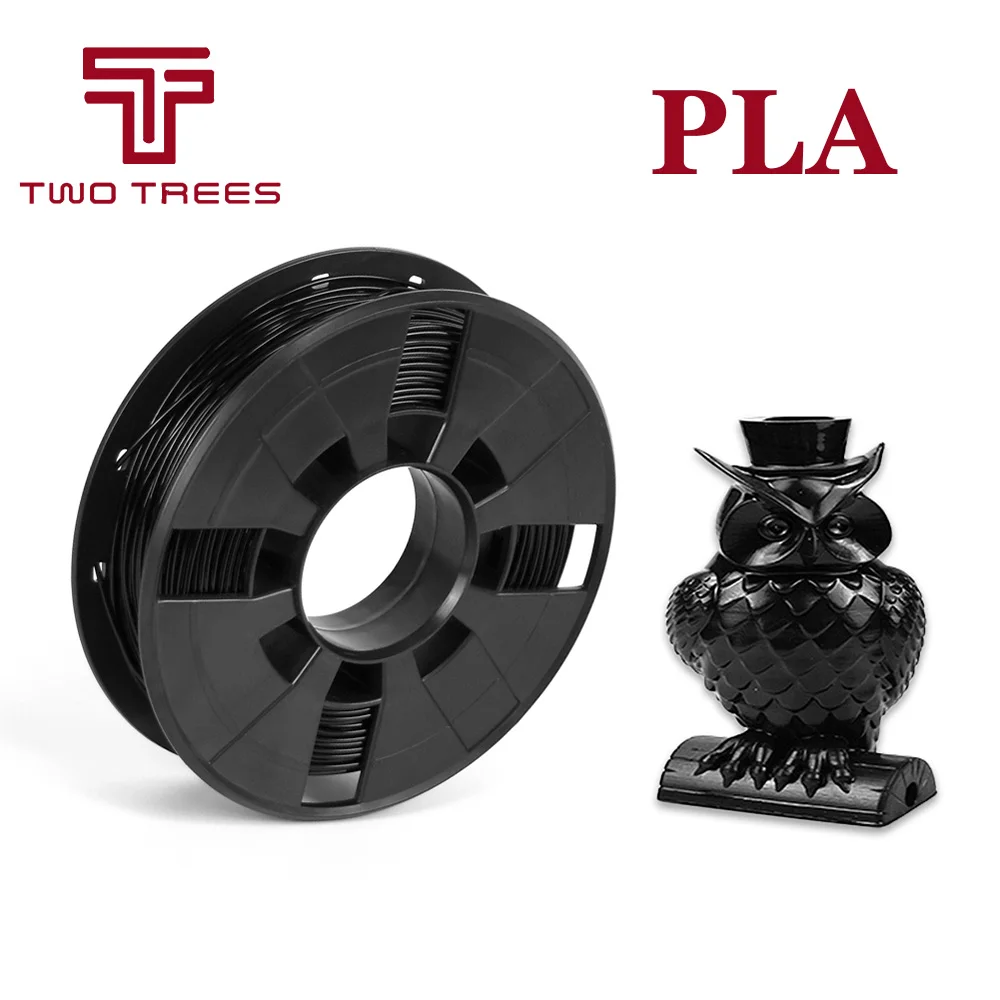 PLA-0.2KG-black DIY 3d Принтер Нити много цветов дополнительно PLA/ABS 1,75 для MakerBot RepRap пластиковые резиновые расходные материалы материал 0,2/кг 58 метров - Цвет: PLA-0.2KG-black