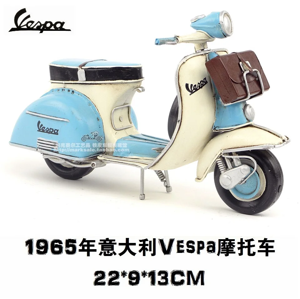 Популярные Классические мотор Стиль Ретро 1965 Италия мотоцикл VESPA модель