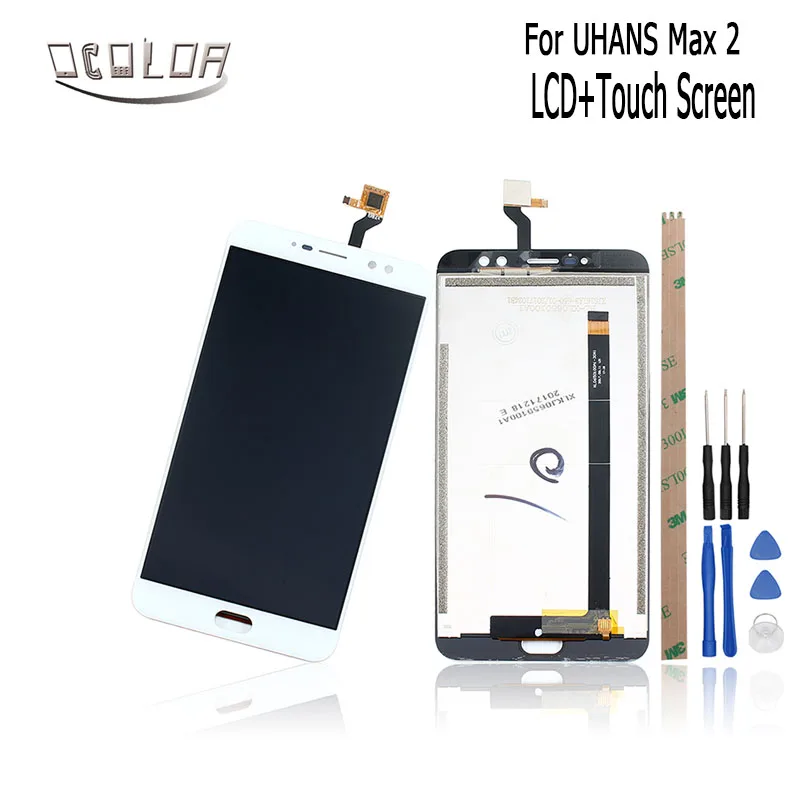 Ocolor для UHANS Max 2 ЖК дисплей и сенсорный экран с инструментами клеем 6 44 дюймов
