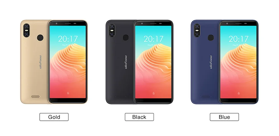Ulefone S9 Pro Android 8,1 мобильный телефон 5,5 Inch 18:9 MTK6739 4 ядра 2 Гб Оперативная память 16 Гб Встроенная память 13MP+ 5MP двойной сзади Камера 4G смартфон