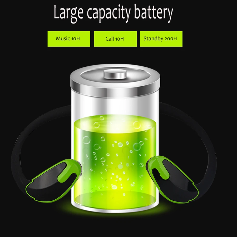 Lenasfone R8 профессиональный спортсмен гарнитура Bluetooth Беспроводной наушников V4.1