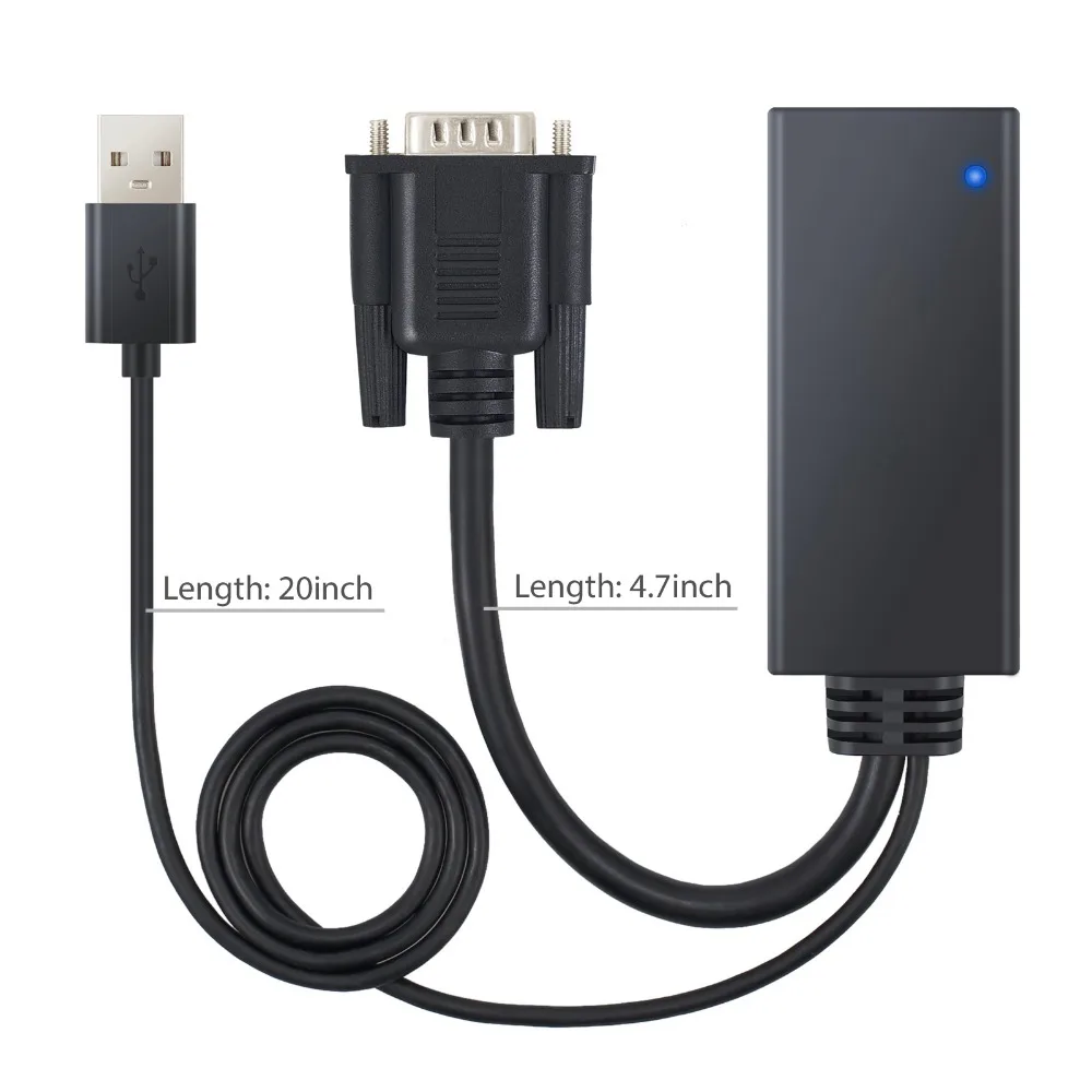 PROSTER VGA Мужской к HDMI Женский конвертер Кабель-адаптер с аудио выходом 1080P VGA HDMI адаптер для ПК к HDTV конвертер VGA