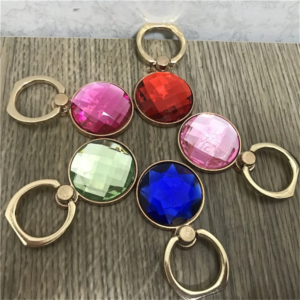 UVR металлическое кольцо-держатель для смартфона с кристаллами iPhone X 8 7 6 6S Plus IPAD