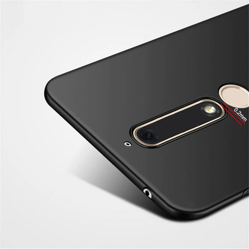 Ультратонкий Противоскользящий чехол для телефона Nokia 3, 5, 8,, 6,, 7 Plus, X5, X6, жесткий ударопрочный чехол из поликарбоната для Nokia 5,1, 6,1, 7 Plus
