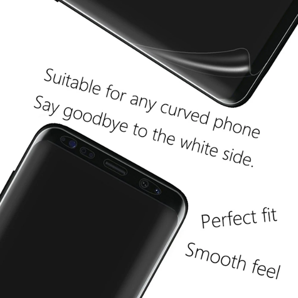 Гидрогелевая Защитная пленка с полным покрытием для Samsung Galaxy S10 Plus S8 S9 Note 8 9