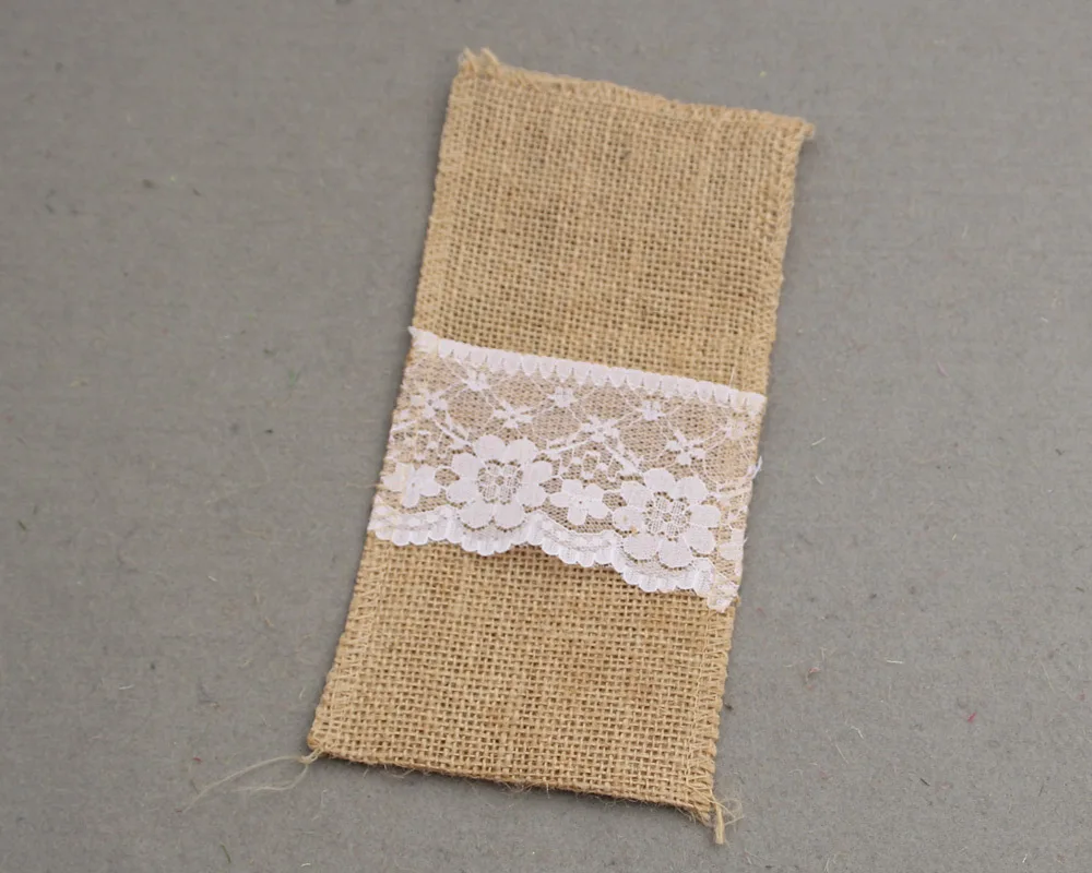 Сумка держатель для ножей украшения простой декор свадьбы винтажное свадебное