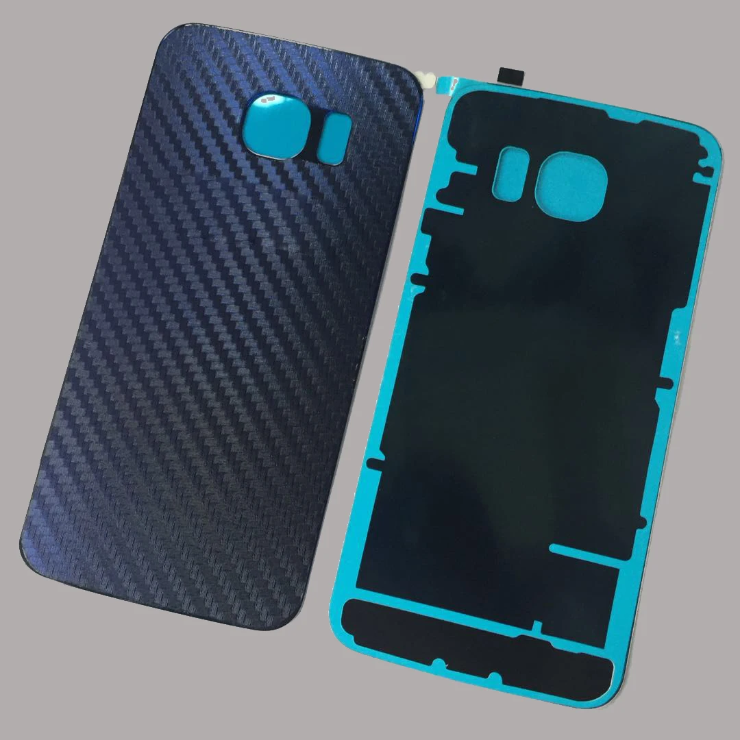 Стеклянный корпус с логотипом для Samsung Galaxy S6 G920F edge G925F Plus G928F крышка аккумулятора