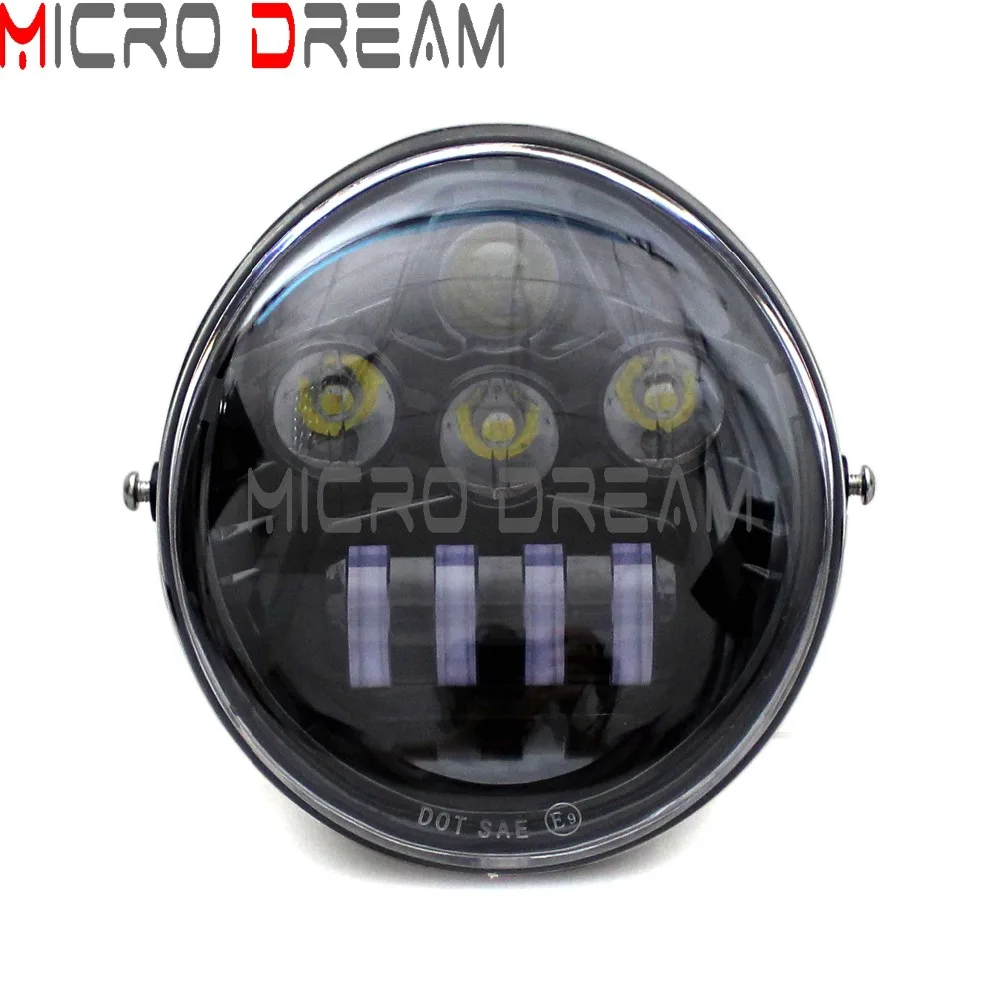 E mark утвержденный мотоцикл светодиодные фары фара для Harley V Rod / Street VRSC VRSCA VRSCX VRXSE 1984