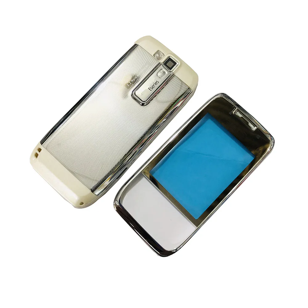 Полная передняя крышка E66 клавиатура для Nokia E66 батарея задняя крышка высокое качество корпус+ клавиатура