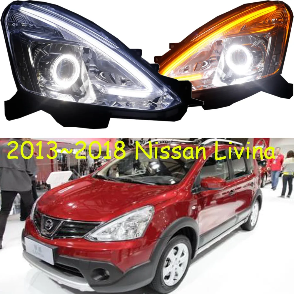 Livina фара hid xenon 2007 ~ 2012/2013 2018 автомобильные аксессуары противотуманная Versa altima titan