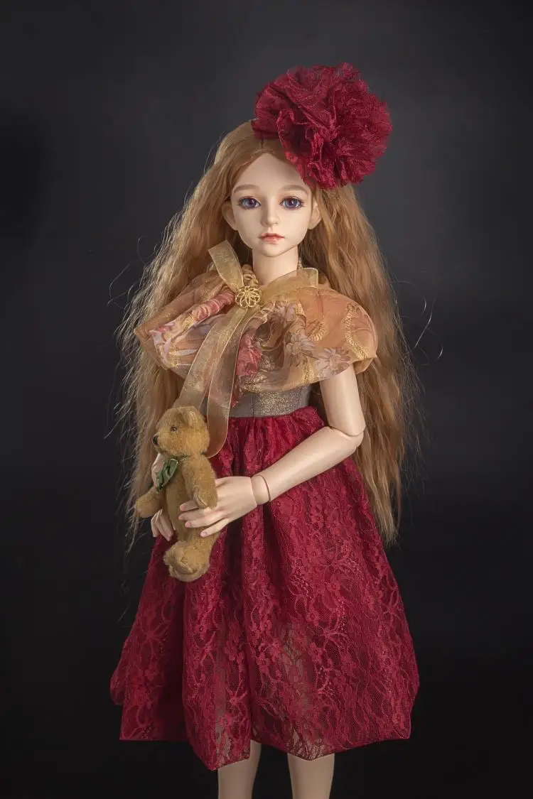 Одежда для куклы в ретро-стиле с листьями Luo1/4 BJD 1/4 SD детская одежда аксессуары