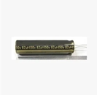 450V 82UF 82 мкФ Объем электролитного конденсатора 12 5x50 Лучшее качество New origina|electrolytic