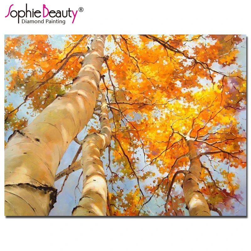 

Sophie Beauty, новинка, сделай сам, алмазная живопись, вышивка крестиком, полностью вышивка, стразы, мозаика, набор, Осеннее дерево, Декор для дома, ...