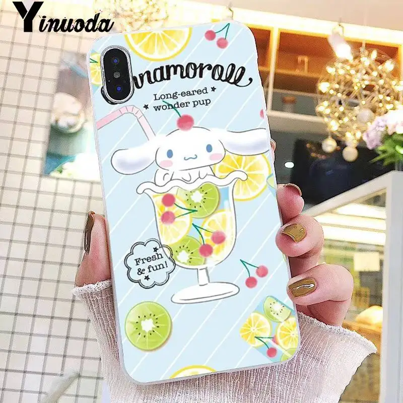Yinuoda милый мультяшный чехол для телефона Fundas iPhone 8 7 6 6S Plus X XS MAX 5 5S SE XR 10 11 pro
