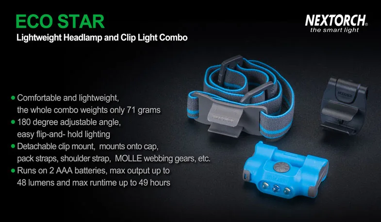 Head Torch LED Head Lamp Waterproof White Red LED High Power Led Headlamp 48 Lumen 110 Hours Runtime for Fishing Running Hiking