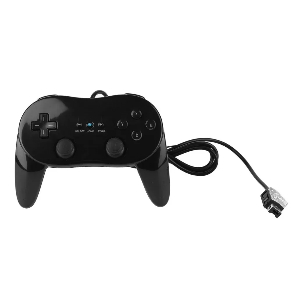 1 шт. Проводной Классический Pro контроллер геймпад игровой джойстик для wii Классическая консоль второго поколения