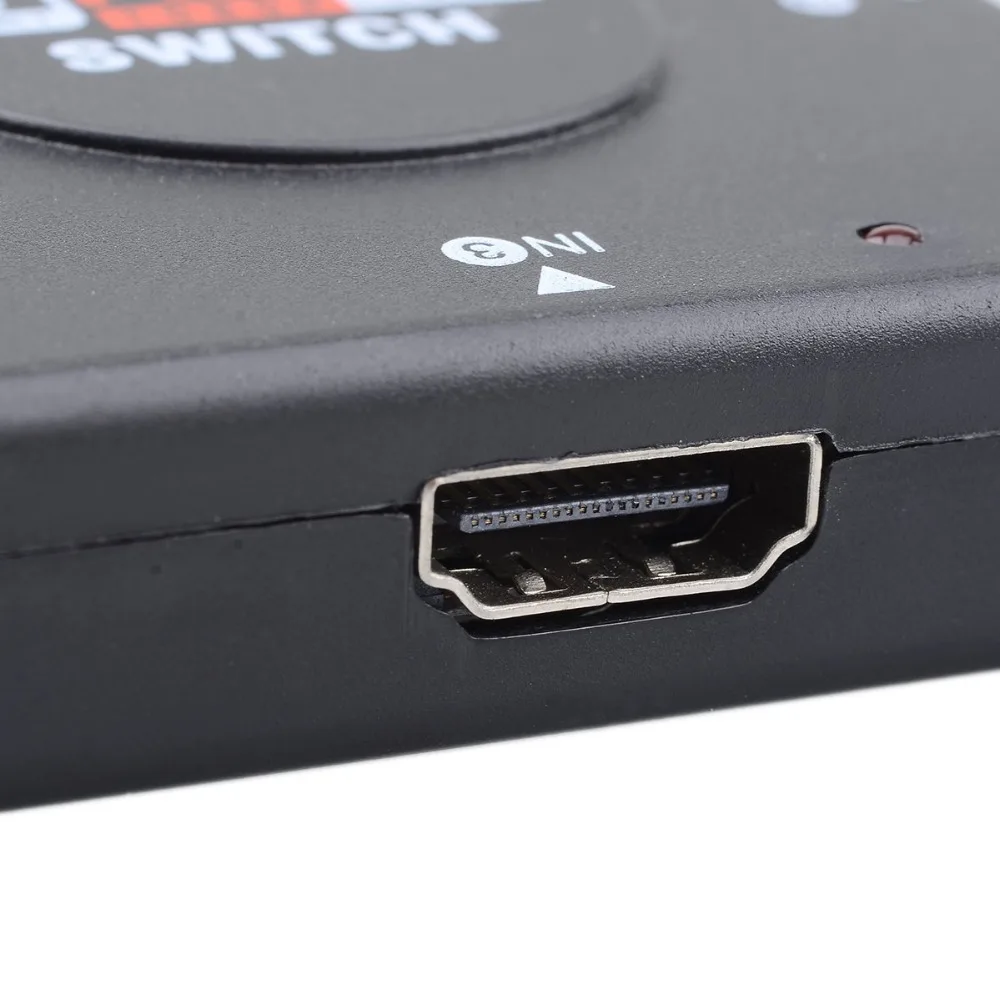 Высокоскоростной мини 3 порта HDMI hd коммутатор входа 1 выход/HDMI конвертер для PS3 PS4