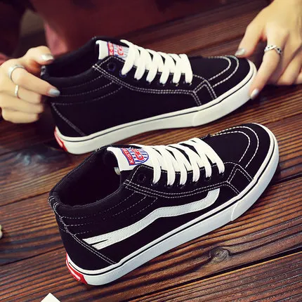 Новинка 2019 года Весенняя парусиновая обувь высокого качества женская для