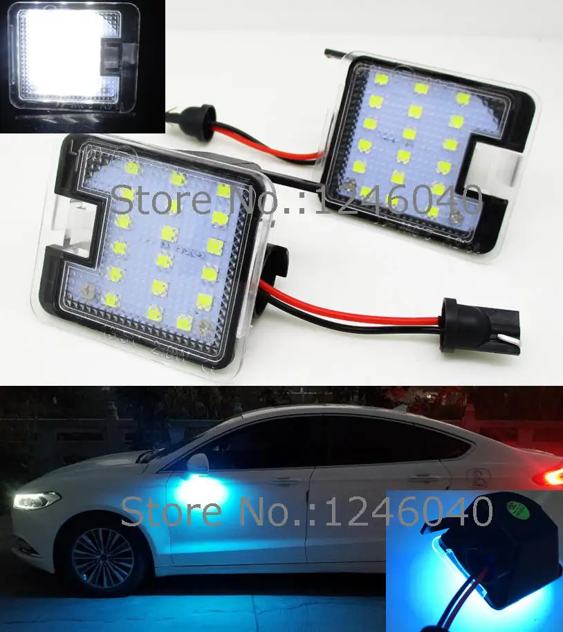 Светодиодсветодиодный подсветка для бокового зеркала FORD Kuga C-MAX 2003-2010 FOCUS 2013 ~ Escape