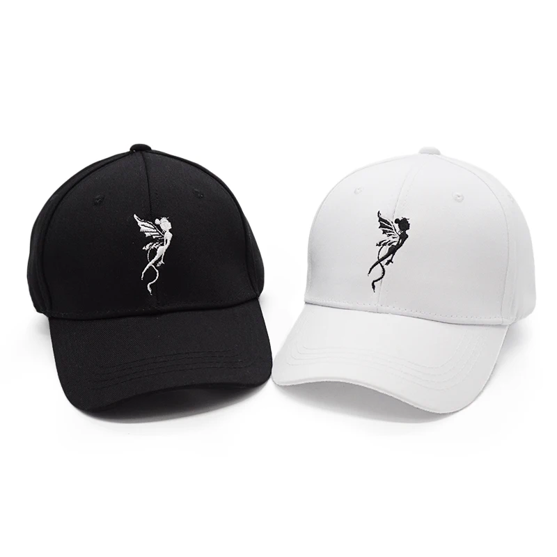 New Fashion Angel Baseball Cap Women Girls Wing Embroidery Snapback Hat Bone Casquette Female Street Leisure Hip Hop Caps Gorras |