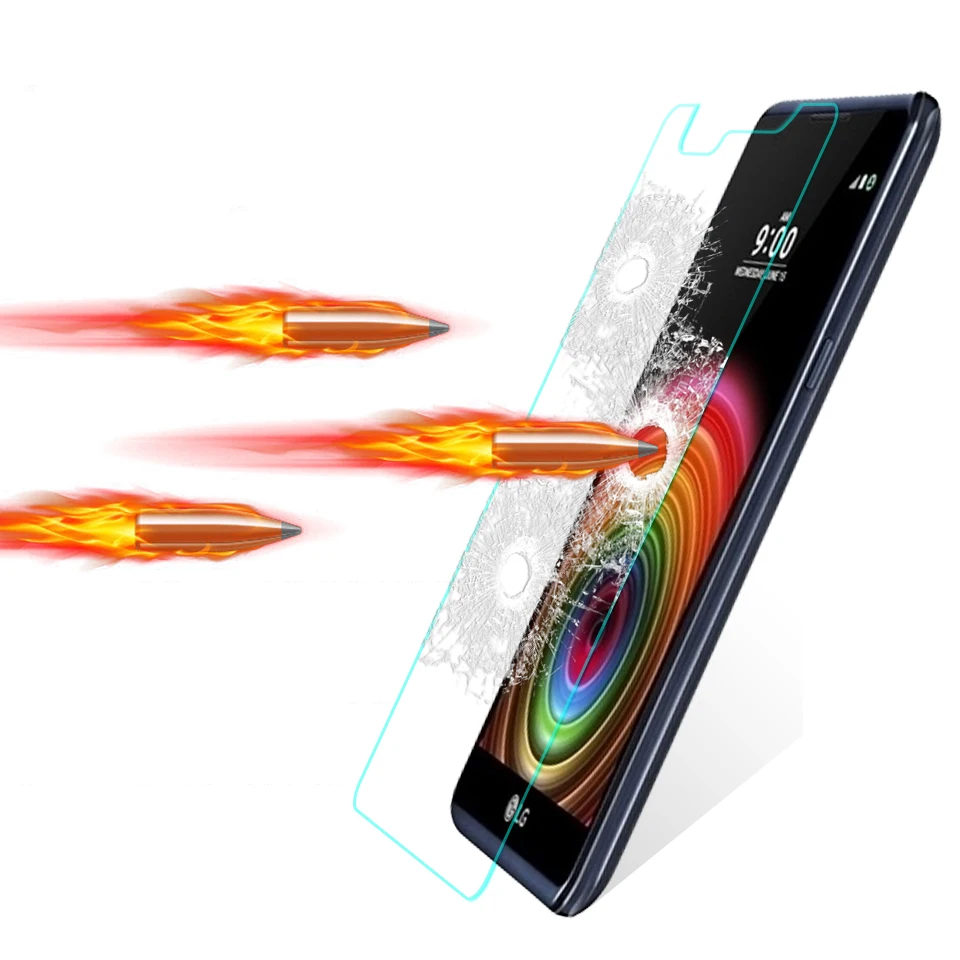 2 шт закаленное стекло СПС LG X защита экрана питания для Power XPower защитная пленка