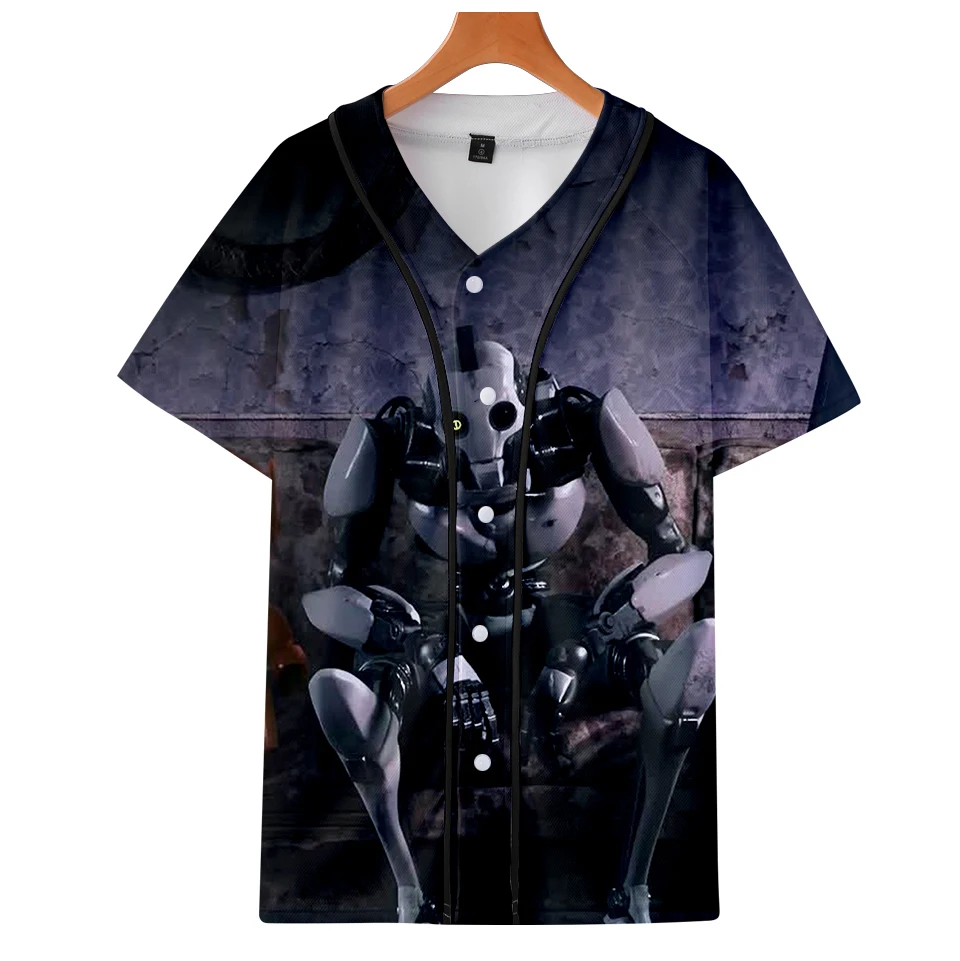 Бейсбольная Толстовка Love Death &amp Robots Harajuku бейсбольные куртки Мужская одежда