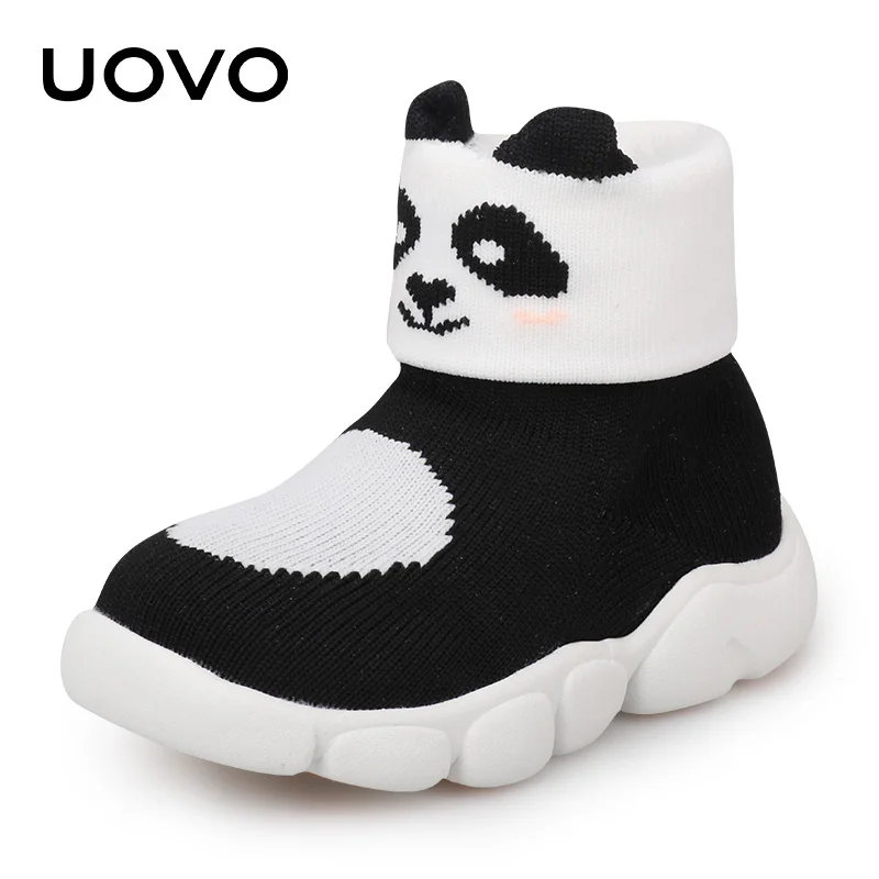 

UOVO New Arrival Autumn Winter Toddler Fashion Little Kids Shoes Children Cartoon Boys And Girls Plush Lining Boots #23-31