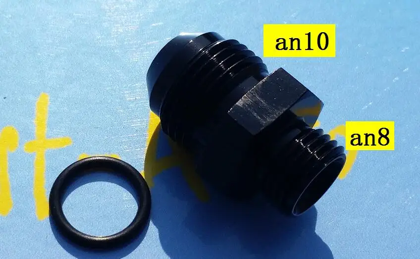 Мужской AN8 ORB ( 8AN 8) к an10 адаптер с уплотнительным кольцом|an 8|an10 adapteradapter fitting |