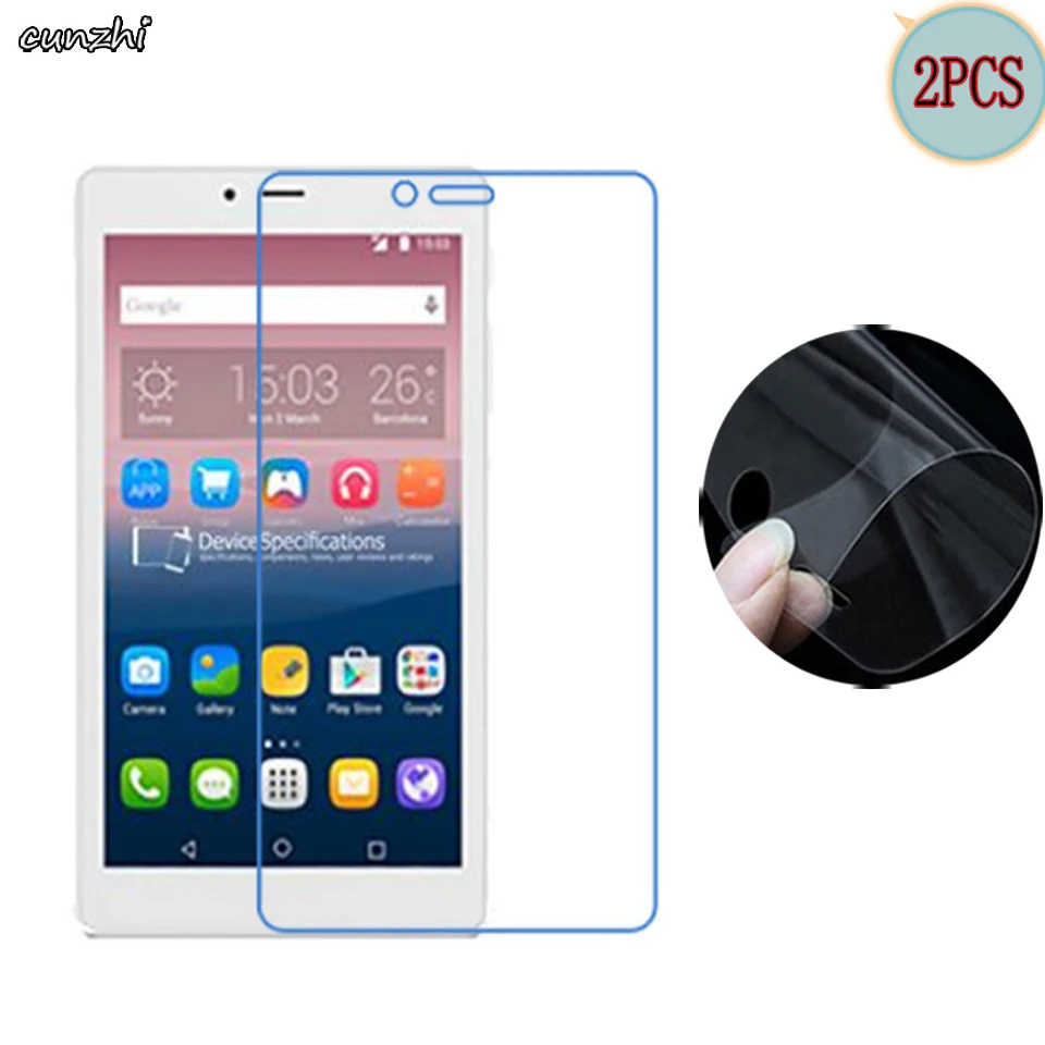 Прозрачные Мягкие Ультратонкие защитные пленки для экрана планшета Alcatel OneTouch Pixi 4