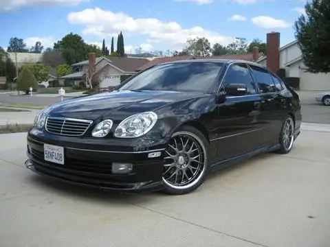 Для LEXUS GS300 GS430 S160(1998-2004) JPA Стиль FRP стекловолокно передний/задний под спойлер губы/боковая юбка обвес комплект для LEXUS Racing