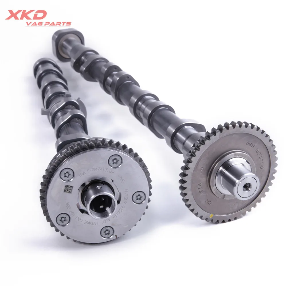 2 шт. OEM EA888 впускной и выхлопной комплект распредвала для V W CC Golf R32 G TI Au di A4 A5 TT 06H 109