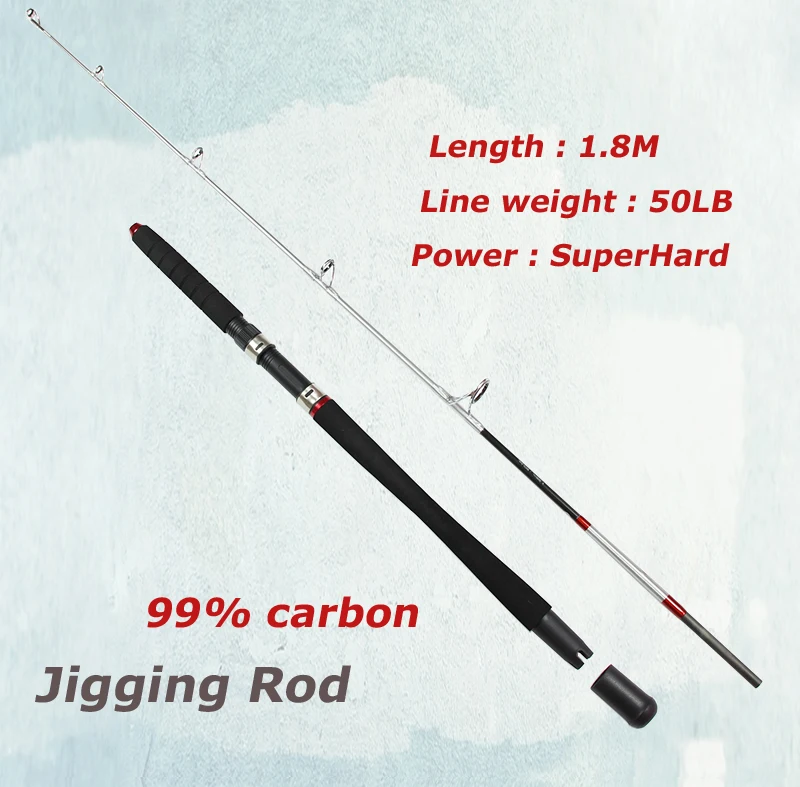Новинка рыболовная удочка для лодки спиннинг 99% углеродное удилище морской