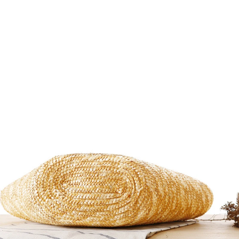 Женская плетеная пляжная Соломенная Сумка тоут с цветочным принтом модель 2020