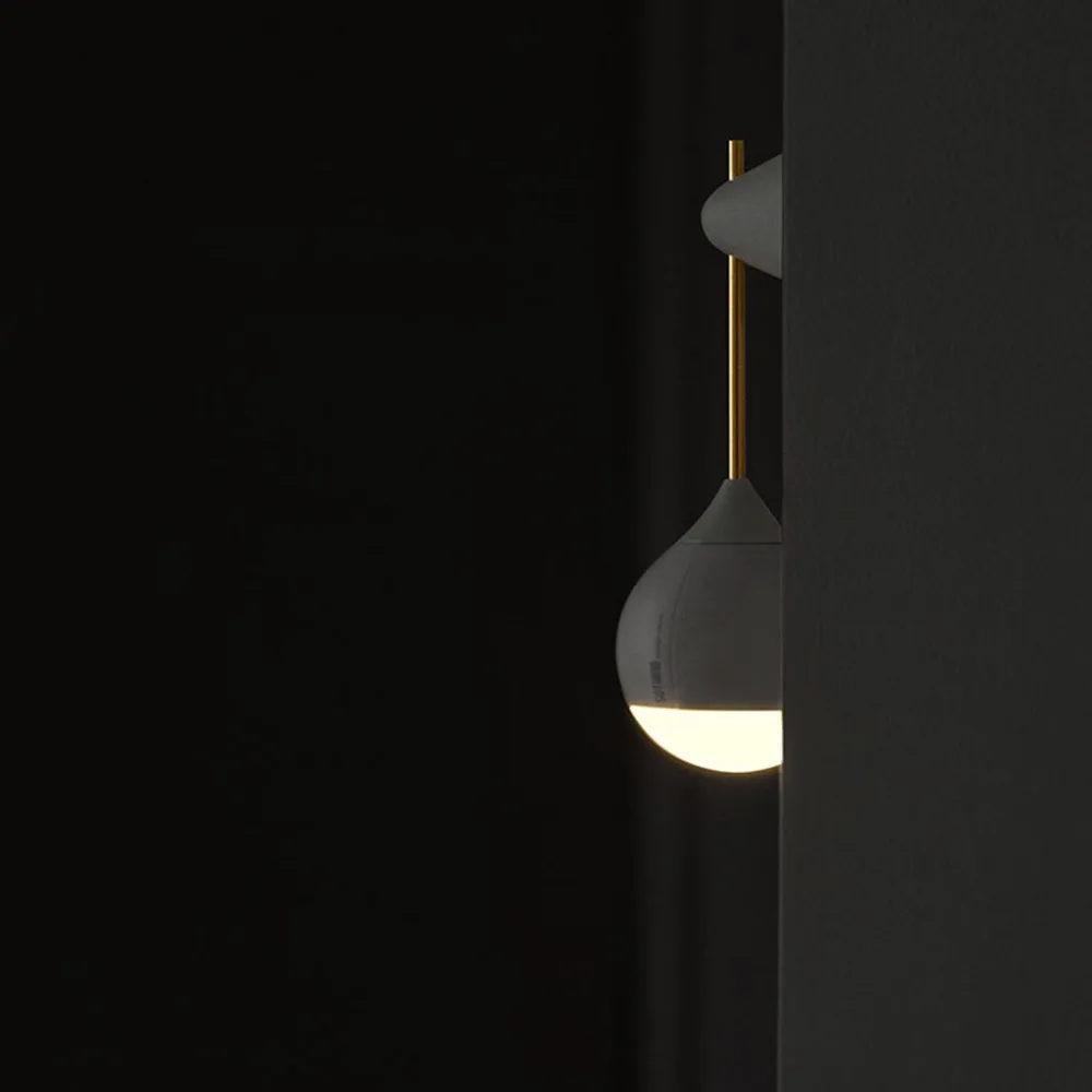 100% Brand New High Quality USB Night Light Corridor Bathroom Bedroom Intelligent Body Sensor Bedside Lamp Drop Shipping | Лампы и