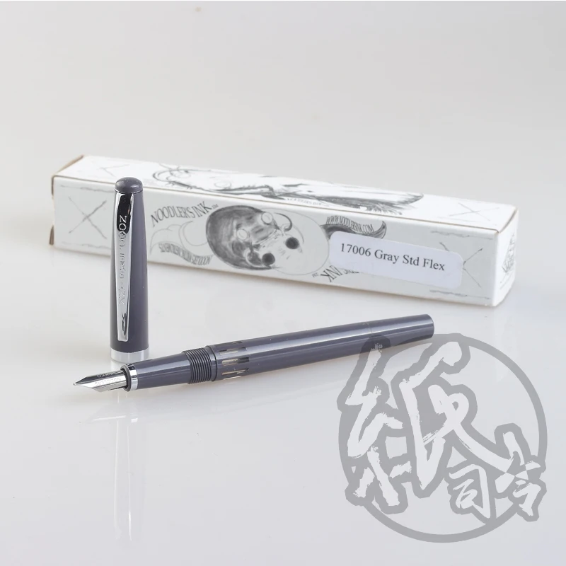 Noodler's catfish Стандартный creaper серия акриловый мягкий перо flexy каллиграфия Готическая ручка dip Ручка Разлагаемый материал - Цвет: Gray 17006