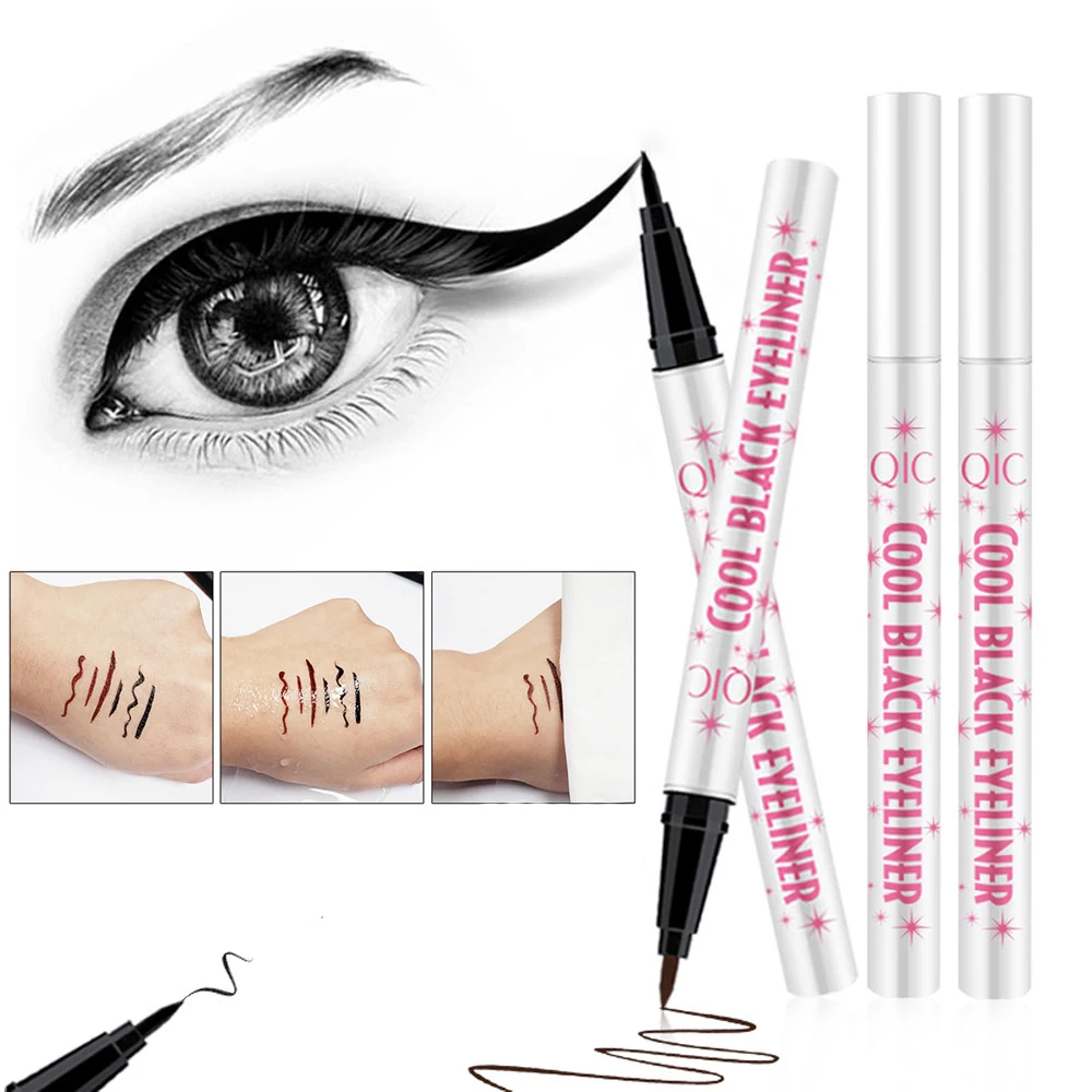 1 шт. водостойкая жидкая подводка для глаз косметика долговечный карандаш