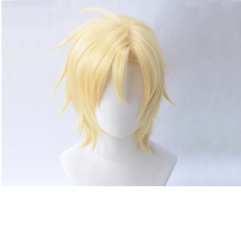 Новинка парик для косплея из аниме Банановая рыба Ash Lynx Aslan Jade Callenreese Golden