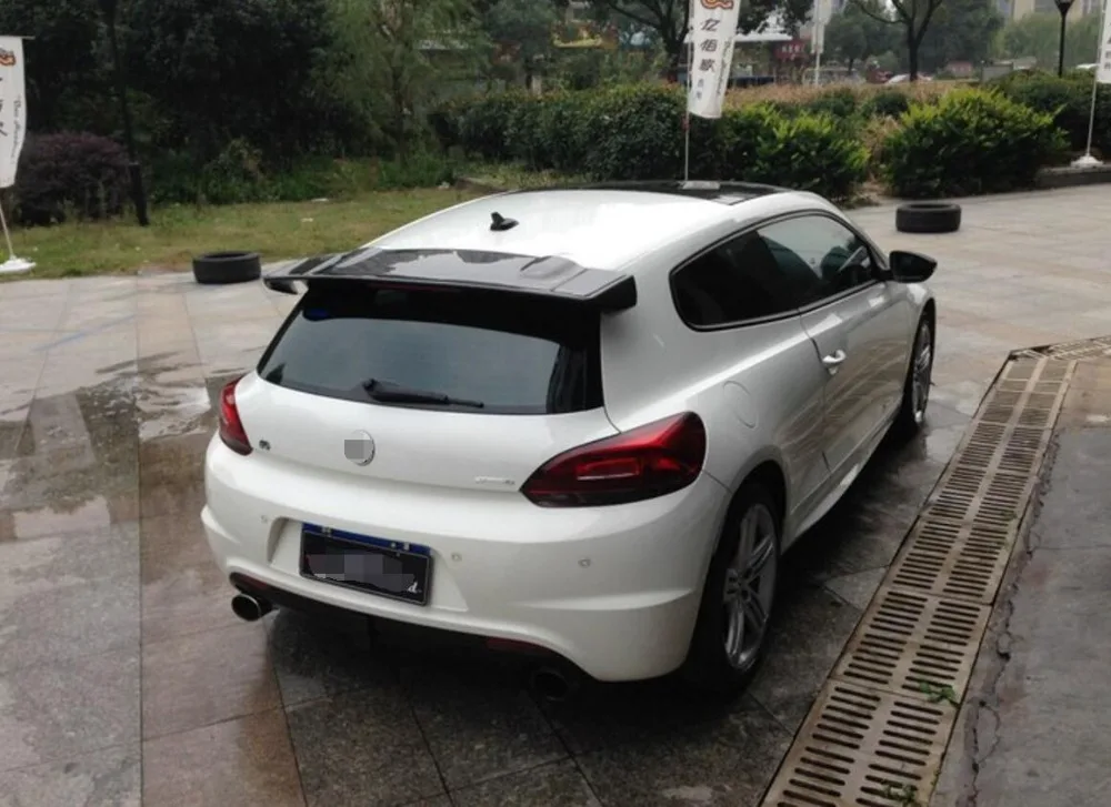 Стильный спойлер для крыши заднего Scirocco из углеродного волокна VOTEX Volkswagen VW 2010 ~ 2014