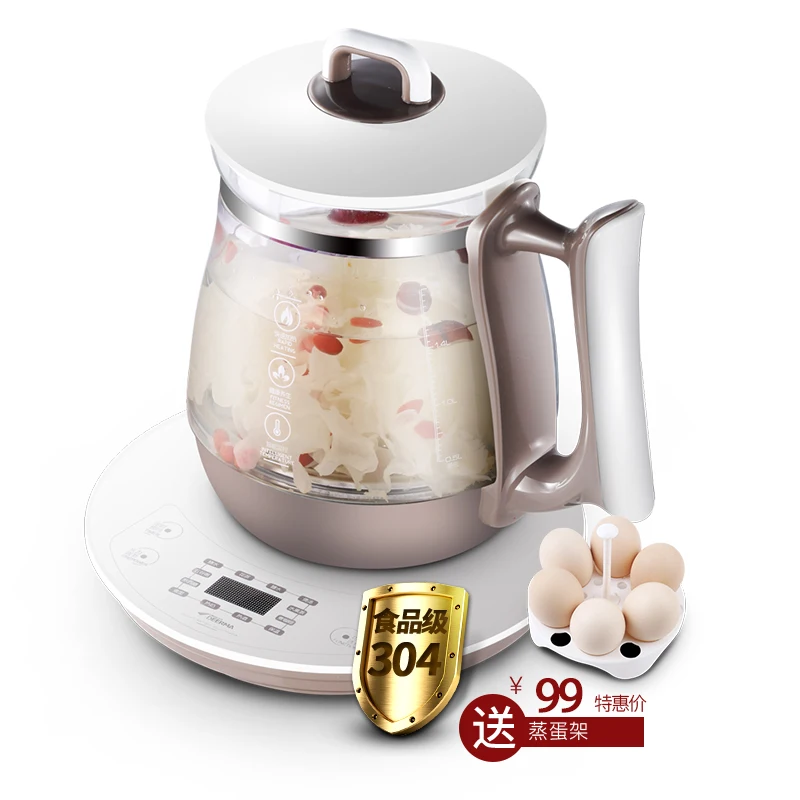 1.8л электрический чайник для здоровья автоматический утолщение стекло