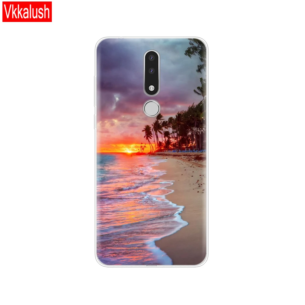 80151 Чехол для телефона Nokia 3,1 Plus, чехол, Забавный мультяшный силиконовый мягкий чехол на заднюю панель Nokia3.1 для Nokia 3,1 Plus, чехол, сумка bock - Color: 80151