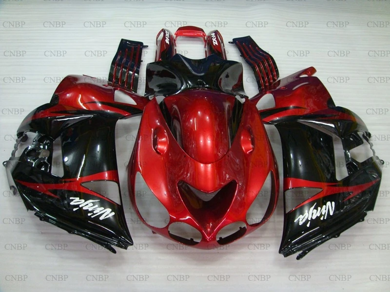 Zx14 Zx 14r 2006 2011 комплекты обтекателей ZZR 1400 2009 Обтекатели из Abs ZZ R1400 06 07 красный