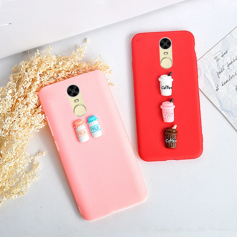 Soft TPU Case For Huawei Enjoy 6s / Honor 6C Nova Smart Cute 3D Coffee Milk Candy Silicone Phone Cover 6 |