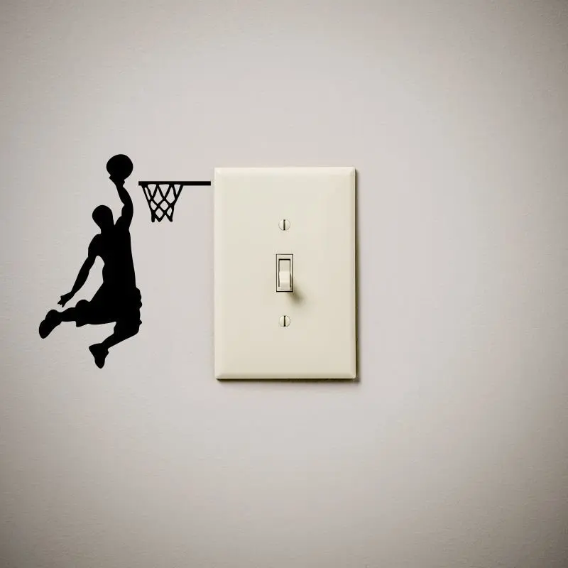 Slam dunk master левая и правая 2 шт. виниловая наклейка на панель переключателя Наклейка