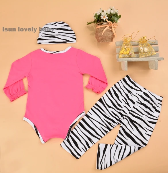 2016 лето осень Новый ребенок девочек одежда устанавливает случайные леопарда